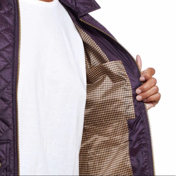 Weatherproof Vintage Ladies' Quilted Jacket, Plum - Picture 7 of 16